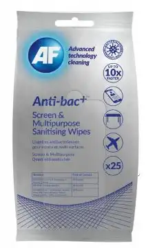 Lingettes Antibactériennes Pour écrans Et Multi-surfaces Anti-bac+ Sachet/25 à Chalon-sur-Saône