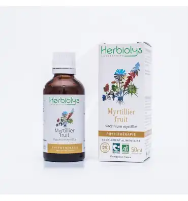 Herbiolys Phyto - Myrtillier fruit 50ml BIO