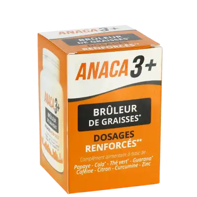 Anaca3+ Brûleur De Graisses Gélules B/120 à Saint-Maximin