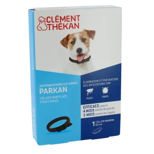 Parkan Collier Dimpylate Pour Chiens, Collier Médicamenteux