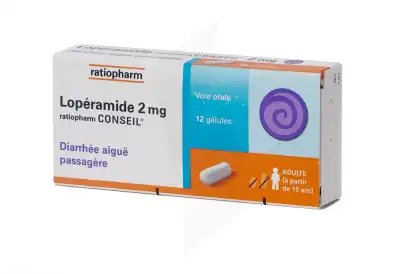Loperamide Teva Conseil 2 Mg, Gélule à Ris-Orangis