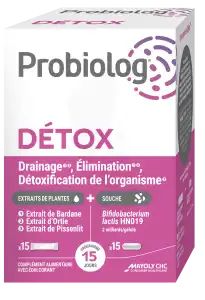 Acheter Probiolog Détox Gélules + Poudre B/15+15 Sticks à DIJON