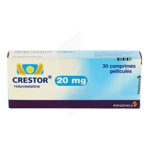 Crestor 20 Mg, Comprimé Pelliculé