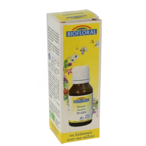 Biofloral Fleurs De Bach Secours Bio Gran T/18g