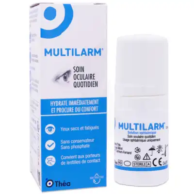 Multilarm Solution Ophtalmique Stérile Fl Multidose/10ml à Obernai