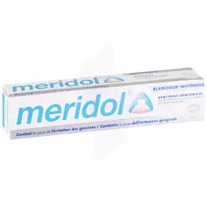 Meridol Protection Gencives Dentifrice Blancheur T/75ml à Saint-Pierre-des-Corps