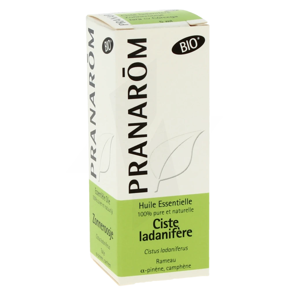 Huile Essentielle Ciste Ladanifere Bio Pranarom 5 Ml