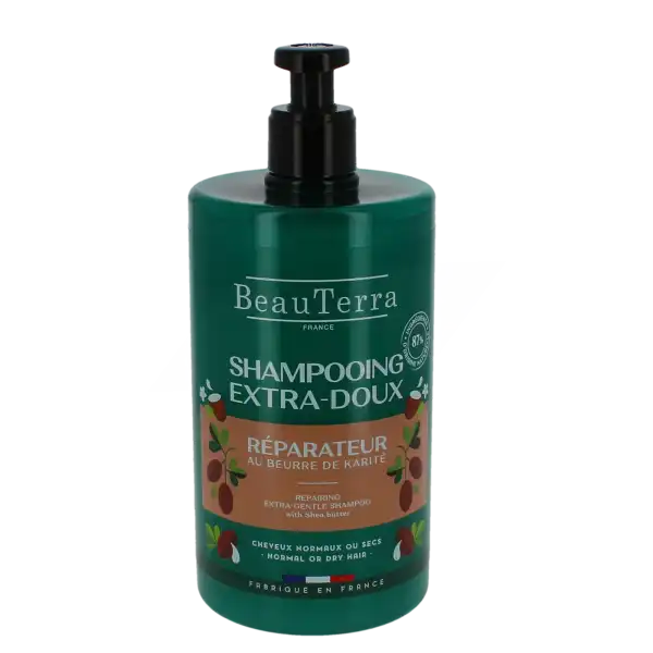 Beauterra - Shampoing Ultra Doux Réparateur - 750ml