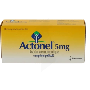 Actonel 5 Mg, Comprimé Pelliculé