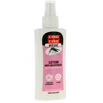 Cinq Sur Cinq Lotion Bébé Flacon De 100 Ml à MONTAIGUT-SUR-SAVE