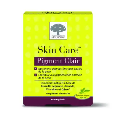 New Nordic Skin Care Pigment Clair Teint Pigmentation Comprimés B/60 à CUISERY