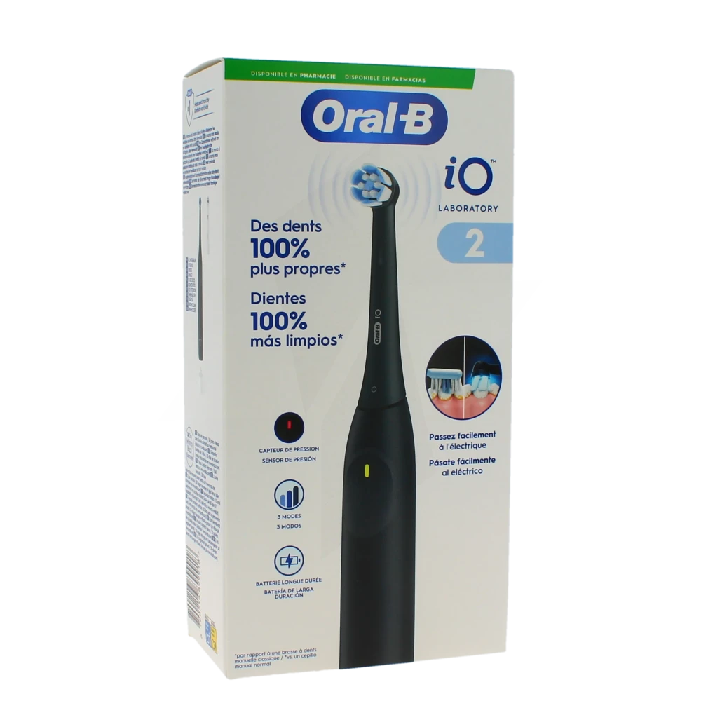 Oral B Io Laboratory 2 Brosse Dents électrique Noire