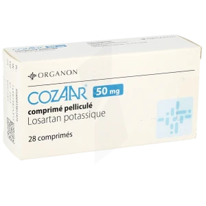 Cozaar 50 Mg, Comprimé Pelliculé