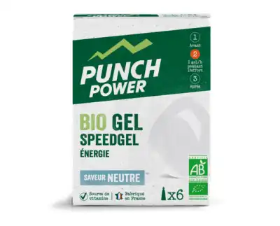 Punch Power Speedgel Gel Neutre 6t/25g à Paris