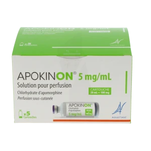 Apokinon 5 Mg/ml, Solution Pour Perfusion