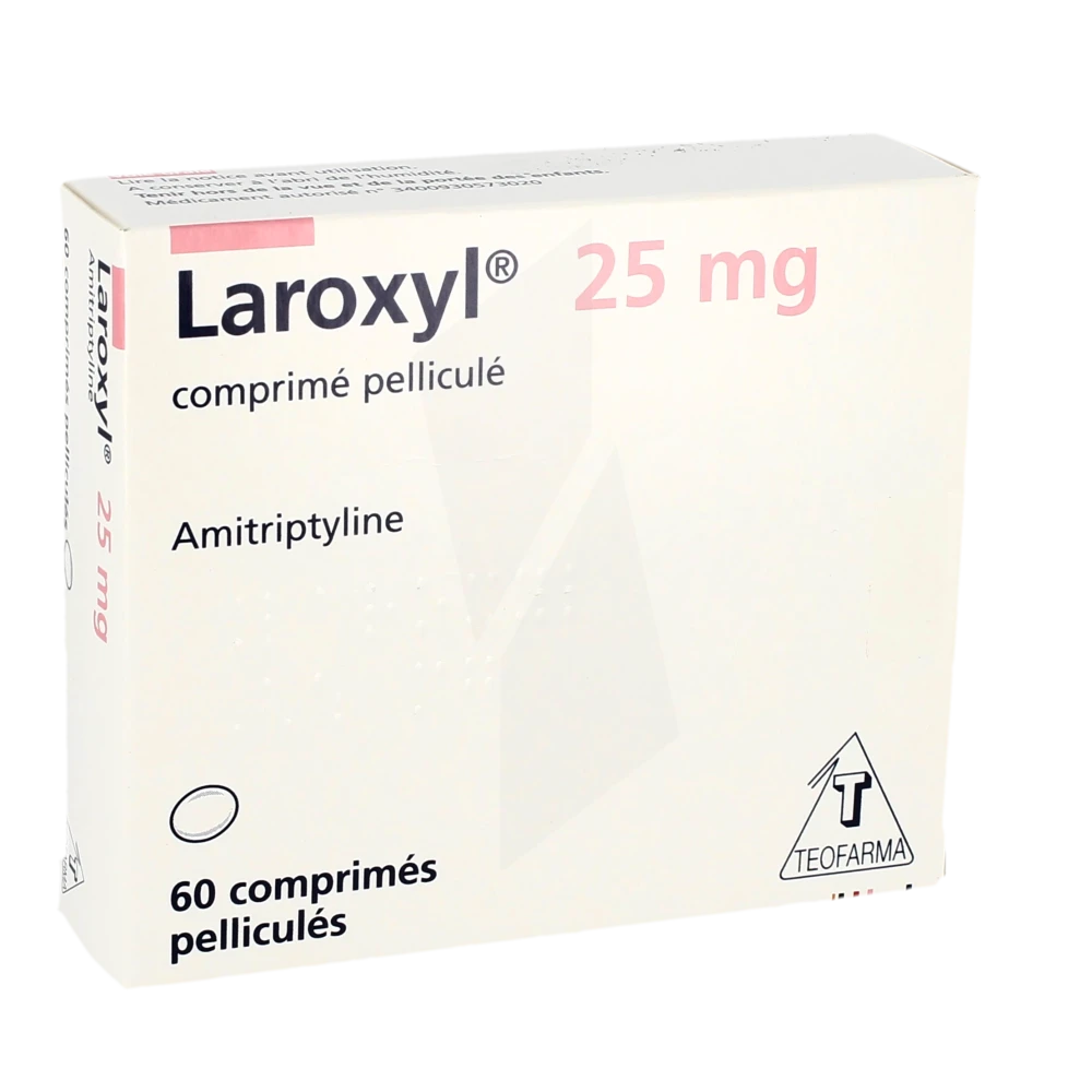 Laroxyl 25 Mg, Comprimé Pelliculé
