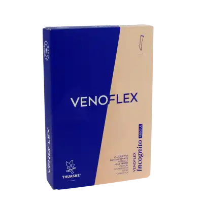 Venoflex Incognito Absolu 2 Chaussette Pied Ouvert Femme Naturel Taille 3n à LORMONT