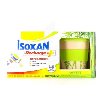 Isoxan Recharge+ Poudre 12 Sachets + Mug Offert à QUINCY-SOUS-SÉNART
