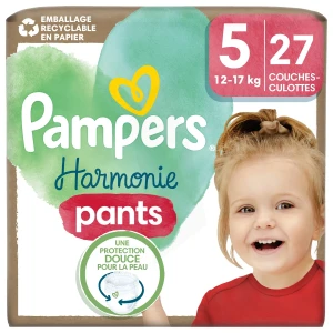 Pampers Harmonie Pants Couche T5 12-17kg Paq/27