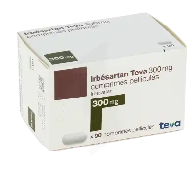 Irbesartan Teva 300 Mg, Comprimé Pelliculé à TOULOUSE