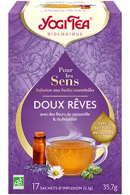 Yogi Tea Tisane Doux Rêves Bio 17 Sachets/2g