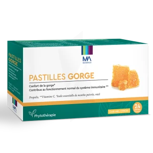 Ma Pastilles Gorge Miel/citron B/24