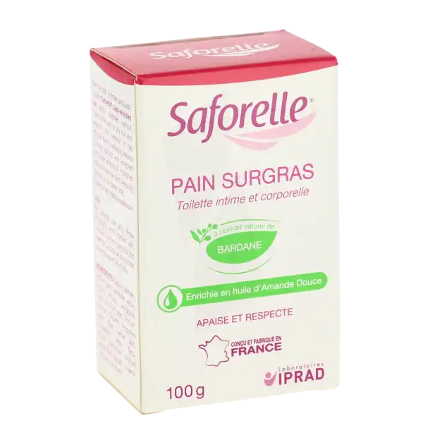 Saforelle Pain Surgras Doux 100g