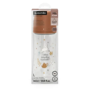 Suavinex Biberon 360ml Tetine Sxprl Camel