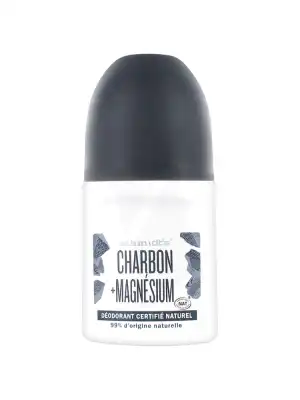 Schmidt's Déodorant Charbon + Magnésium Roll-on/50ml à EPERNAY