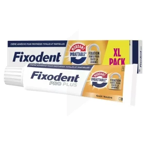 Fixodent Pro Plus Mordant Imbattable Cr Adhésive T/60g