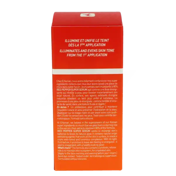 Erborian Red Pepper Super Sérum Fl Doseur/30ml