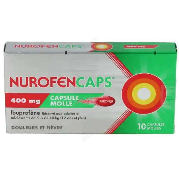 Nurofencaps 400 Mg, Capsule Molle