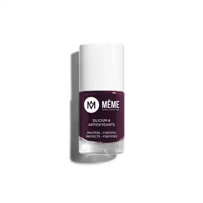 Meme Vernis Silicium Aubergine 08 Nathalie Fl/10ml à Montpon-Ménestérol