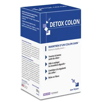 Detox Colon Poudre à Diluer 10 Sachets/10g à CANEJAN