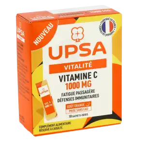 Upsa Vitamine C 1000 Poudre 10 Sachets à GRENOBLE