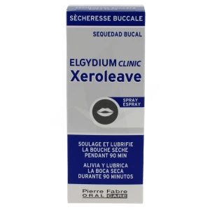 Elgydium Clinic Xeroleave Spray Buccal Fl/70ml Pompe Doseuse