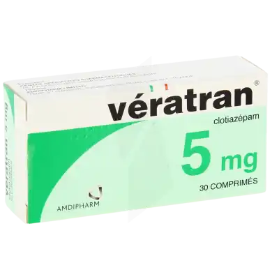 VERATRAN 5 mg, comprimé
