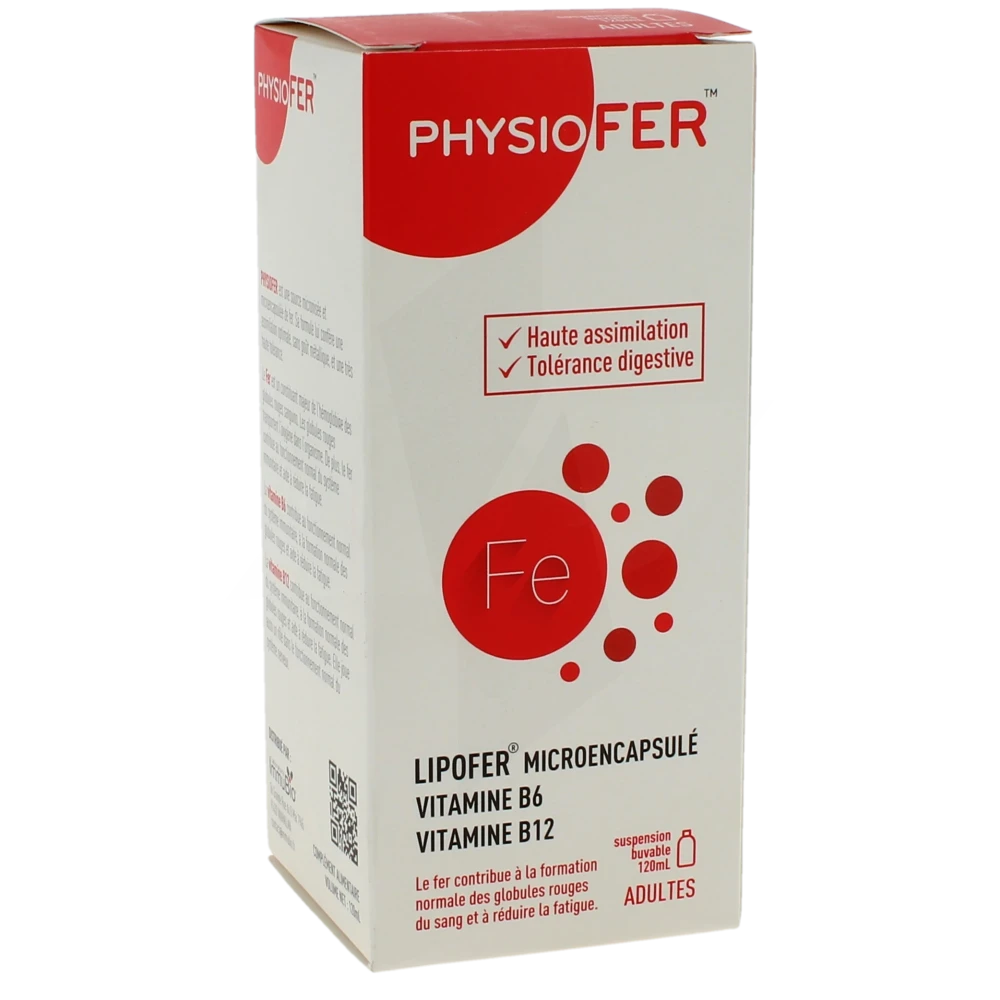 Immubio Physiofer Suspension Buvable Adulte Spray/120ml