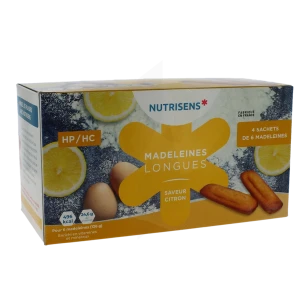 Nutrisens Madeleines Hp/hc Nutriment Citron 4sachets/6