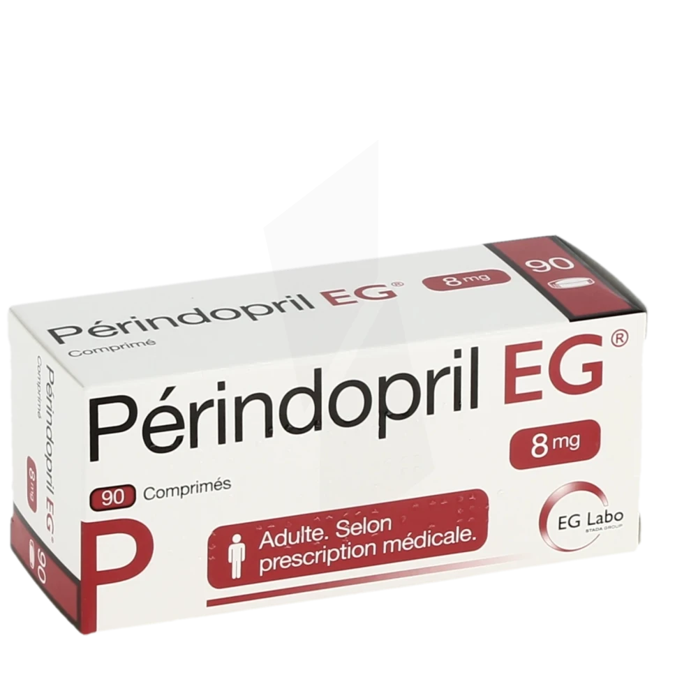 Perindopril Eg 8 Mg, Comprimé