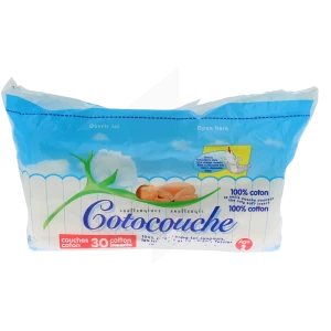 Cotocouche Couche 2ème âge Paquet De 30