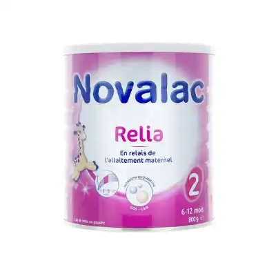 Novalac Relia 2 Lait En Poudre 2ème âge B/800g à  NICE