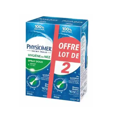 Physiomer Solution Nasale Adulte Enfant 2*sprays/135ml à HEROUVILLE ST CLAIR