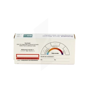 Sotalol Teva 80 Mg, Comprimé Sécable