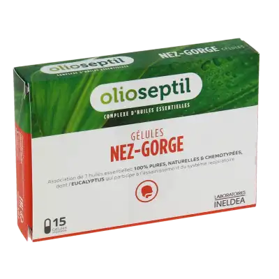 Olioseptil Gélules Nez Gorge B/15 à NICE