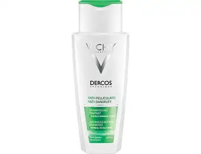 Vichy Dercos Shampoing Antipelliculaire Cheveux Gras , Fl 200 Ml