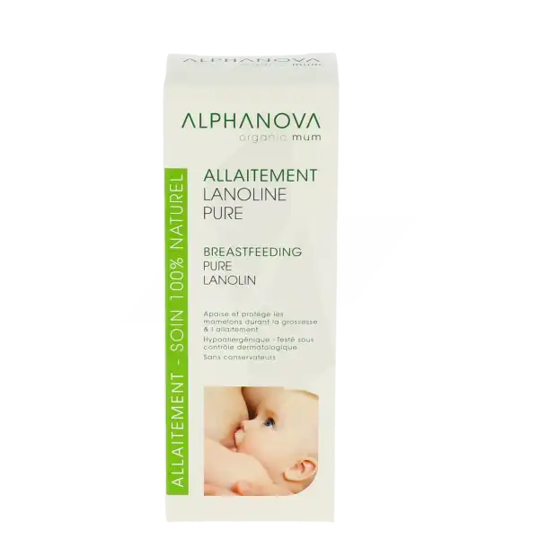 Alphanova Santé Lanoline Pure 100% Naturelle Crème T/40ml