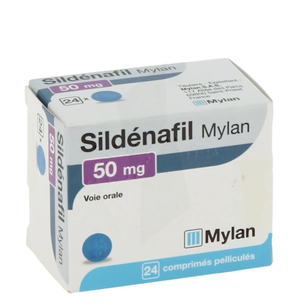 Sildenafil Viatris 50 Mg, Comprimé Pelliculé