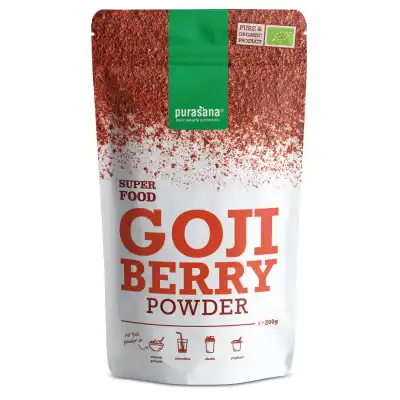 Purasana Gojiberries Lyophilisee Poudre 200g à JOYEUSE