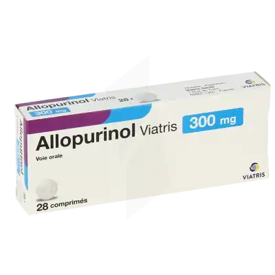 Allopurinol Viatris 300 Mg, Comprimé à Nice